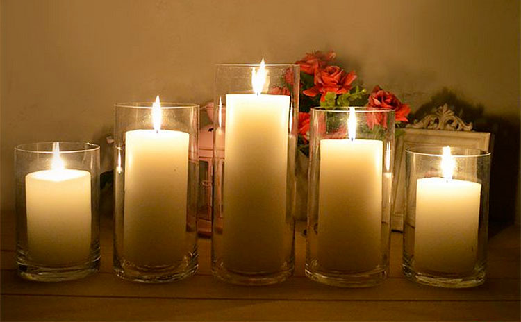 Introduction to tall glasses for candles Introduction to tall glasses for candles