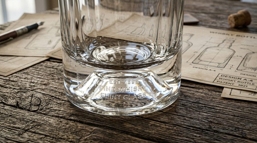 old whiskey bottles