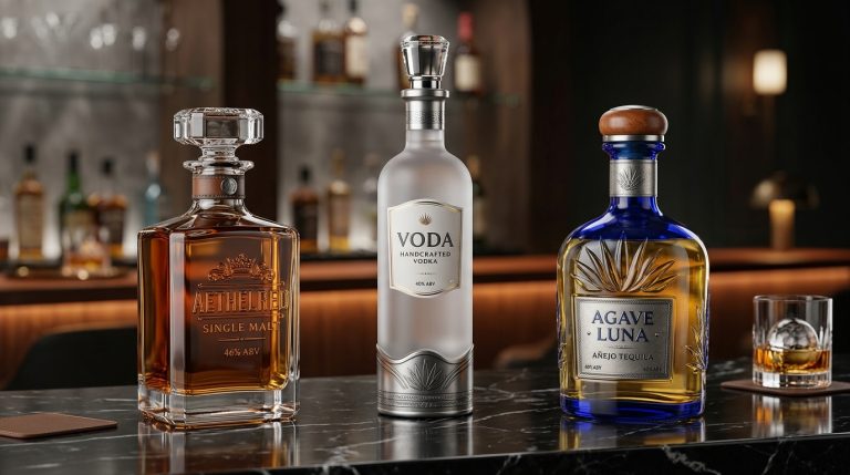 popular liquor bottles