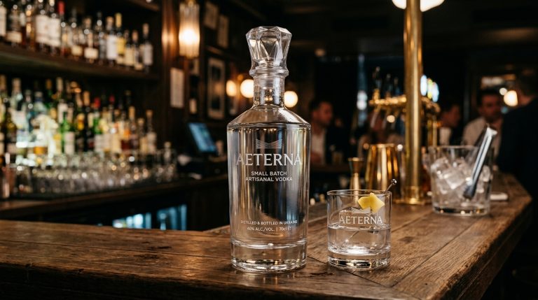 custom liquor bottle